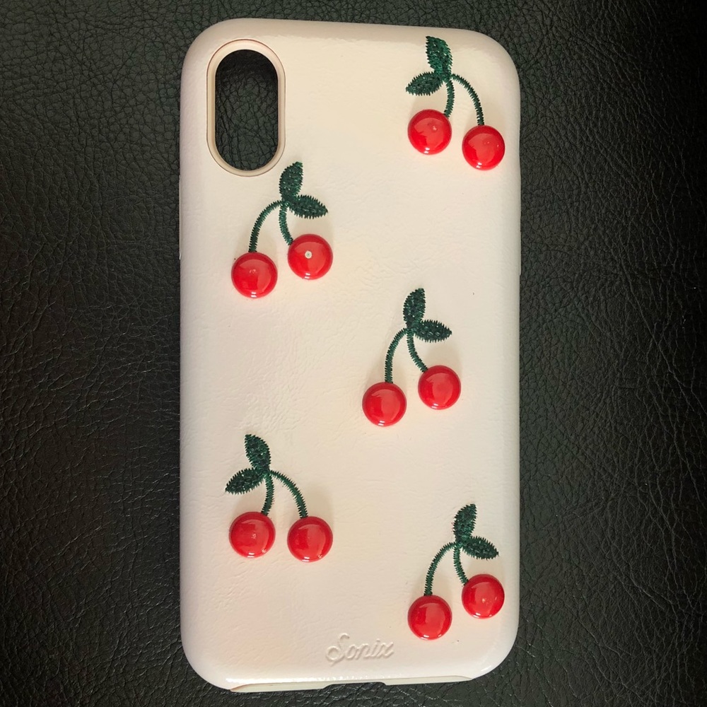 SONIX iPhone X cherry phone case